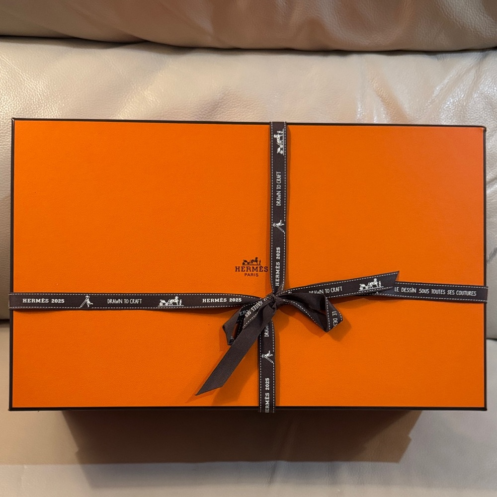Hermes Women's Shoes in Iconic Orange Box